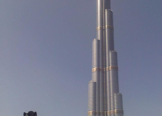Burj Khalifa.. Még a képbe sem fért bele :)