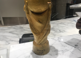 WC Trophy made by Chocolate