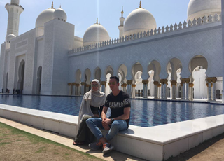 Zajed sejk mecsete Abu Dhabi