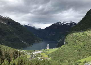Amazing place in Geiranger